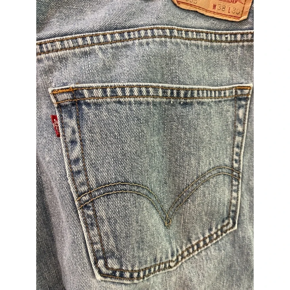 Levis Men's‎ Jeans 505 Tag:38x30 Act: 38x27